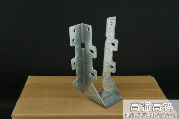 JUS-38A_梁托-U型掛件-龍骨與橫梁水平連接件-木結(jié)構(gòu)別墅金屬配件